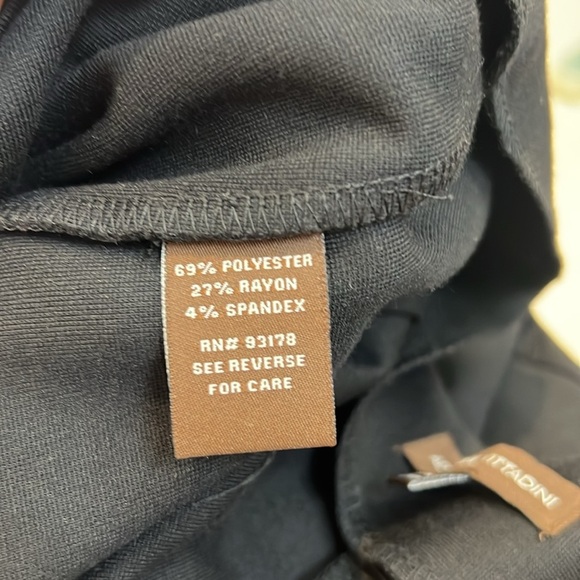 Adrienne Vittadini Black Straight Leg Pants with Streamlined Fit size 8. - Picture 8 of 8